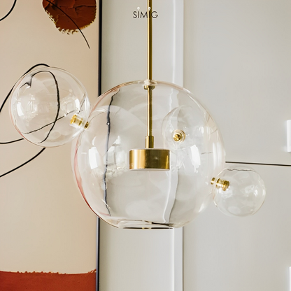 Bollea – Suspension au design sphérique pour espaces de vie modernes