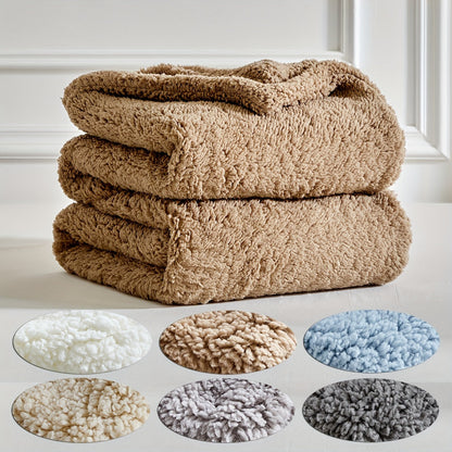 NuageChaud – Couverture sherpa douce & réversible