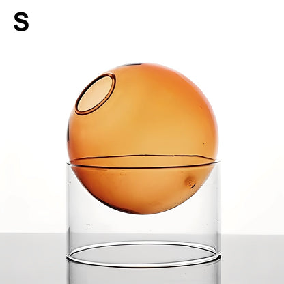 Amira – Vase en Verre Colorée Décoration