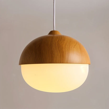 Castanea – Lampe suspendue en verre nordique