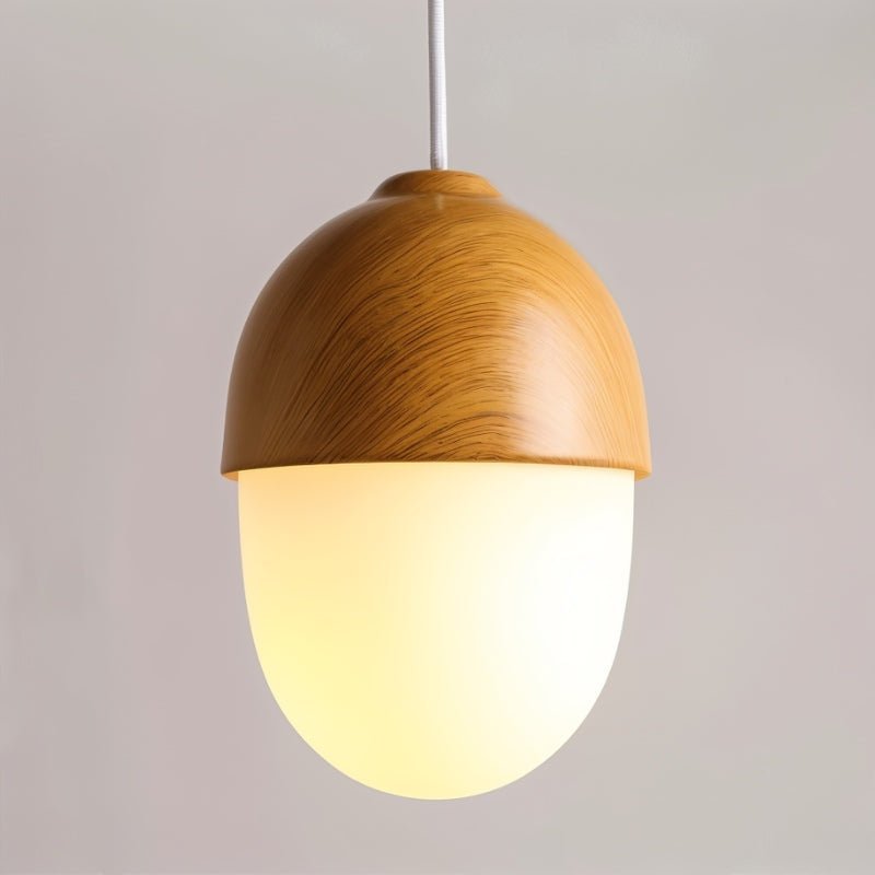 Castanea – Lampe suspendue en verre nordique