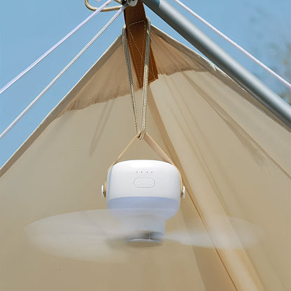 Taro – Ventilateur portable de camping avec lampe de nuit LED