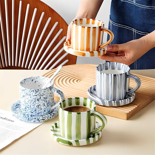 Elena – Tasse à Café en Céramique Vintage