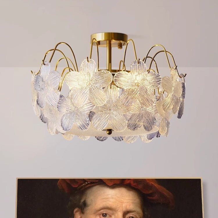 Yrsa – Lustre en Verre Vintage