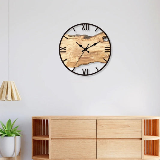 HeuresClaires - Horloge Murale Transparente