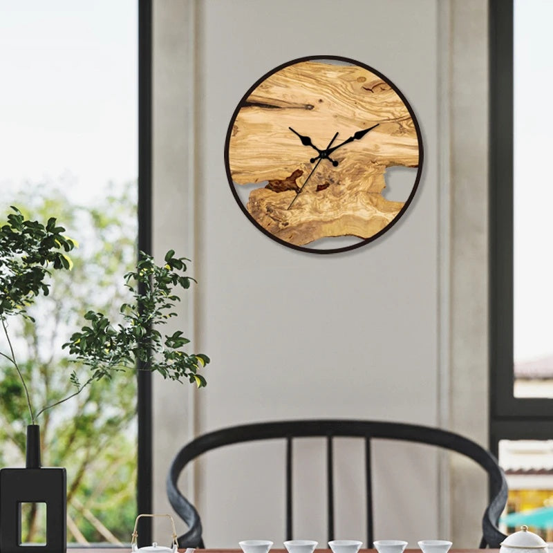 HeuresClaires - Horloge Murale Transparente