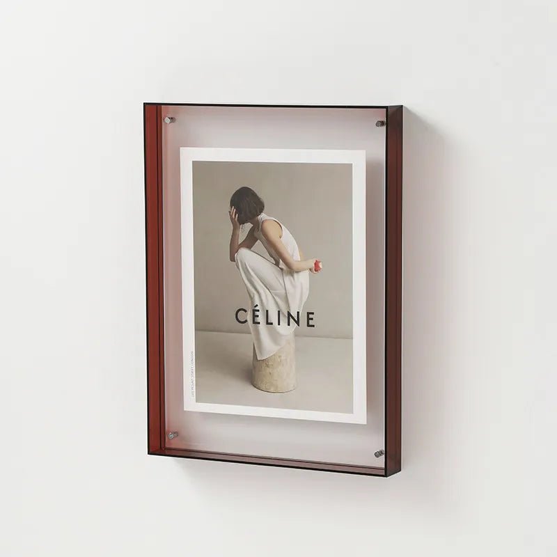 Clara – Cadre photo DIY transparent en acrylique