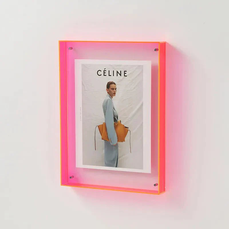 Clara – Cadre photo DIY transparent en acrylique