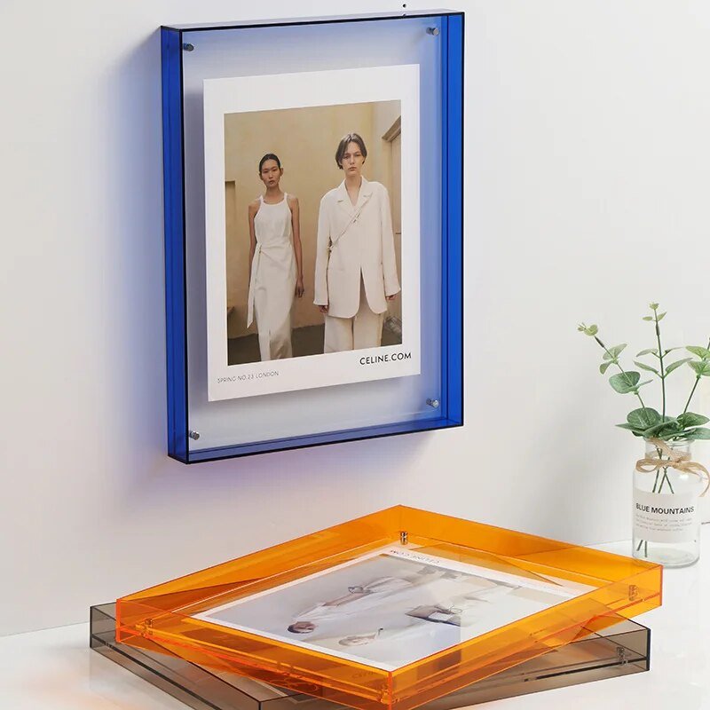 Clara – Cadre photo DIY transparent en acrylique