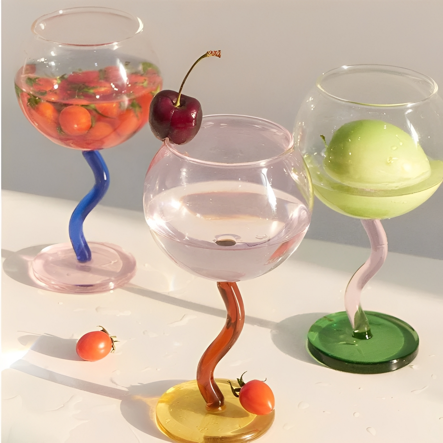 BellaCup – Coupe en verre bulle fait main