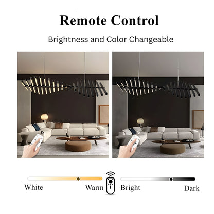 Sonata - Suspension réglable au design en chevrons