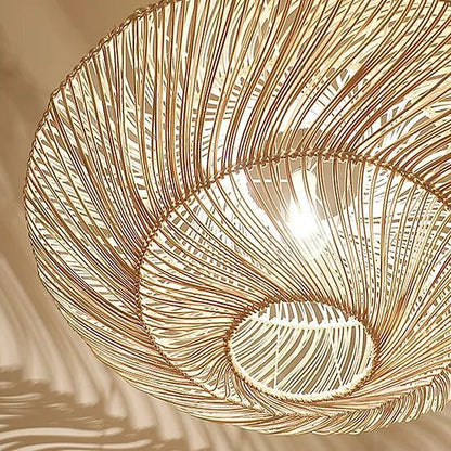 Radiar – Lampe Suspendue Vintage en Rattan