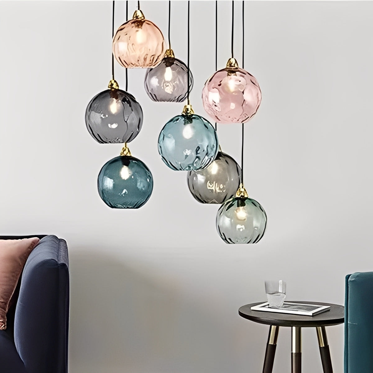 Meliora – Suspension en verre moderne