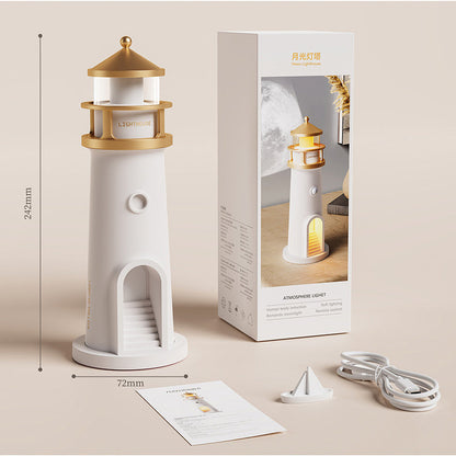 LuneSon – Lampe Bluetooth avec lumière d’ambiance lunaire