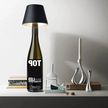 Lumira – Lampe à vin rechargeable avec port USB à assembler soi-même