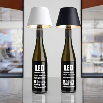 Lumira – Lampe à vin rechargeable avec port USB à assembler soi-même