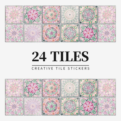Autocollant mural pour carrelage de cuisine de style européen