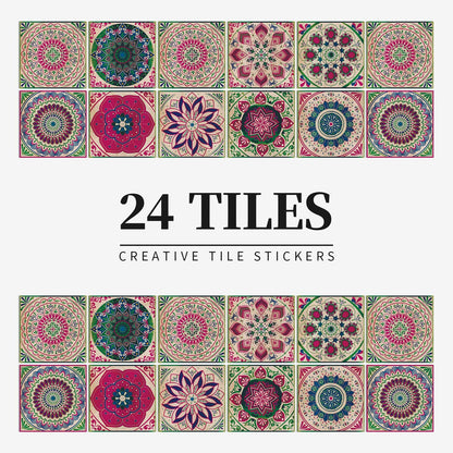 Autocollant mural pour carrelage de cuisine de style européen