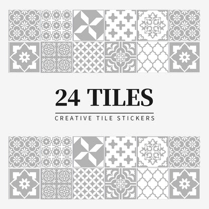 Autocollant mural pour carrelage de cuisine de style européen