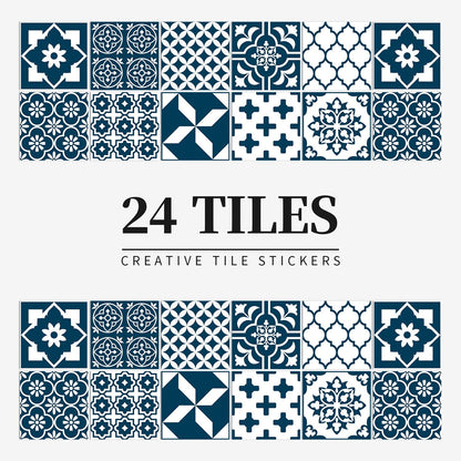 Autocollant mural pour carrelage de cuisine de style européen