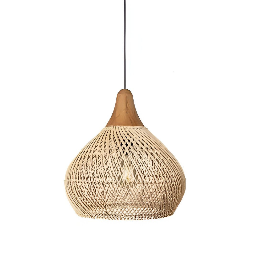 Yuji – Suspension en rotin Boho