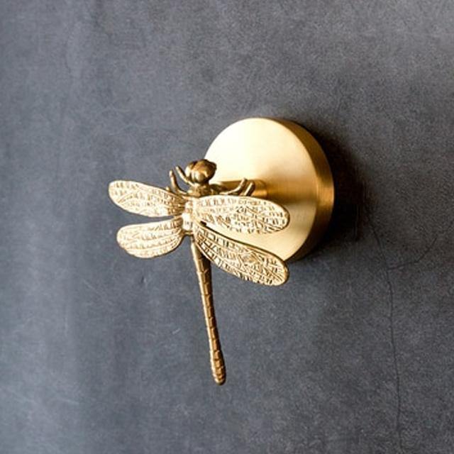 CrochetFauve – Patères murales en laiton en forme d’animaux