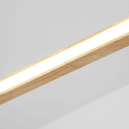NordBois – Lampe suspendue moderne en bois et métal