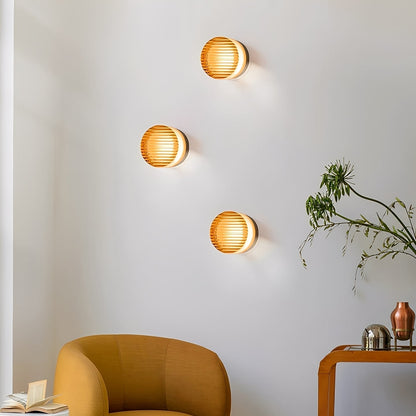 Kira – Lampe Murale Nordique avec Structure en Vagues