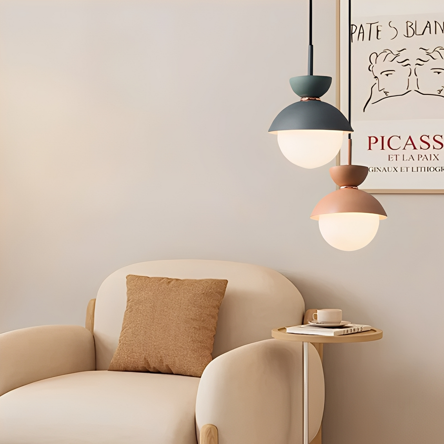 Jasmila – Suspension Macaron Moderne