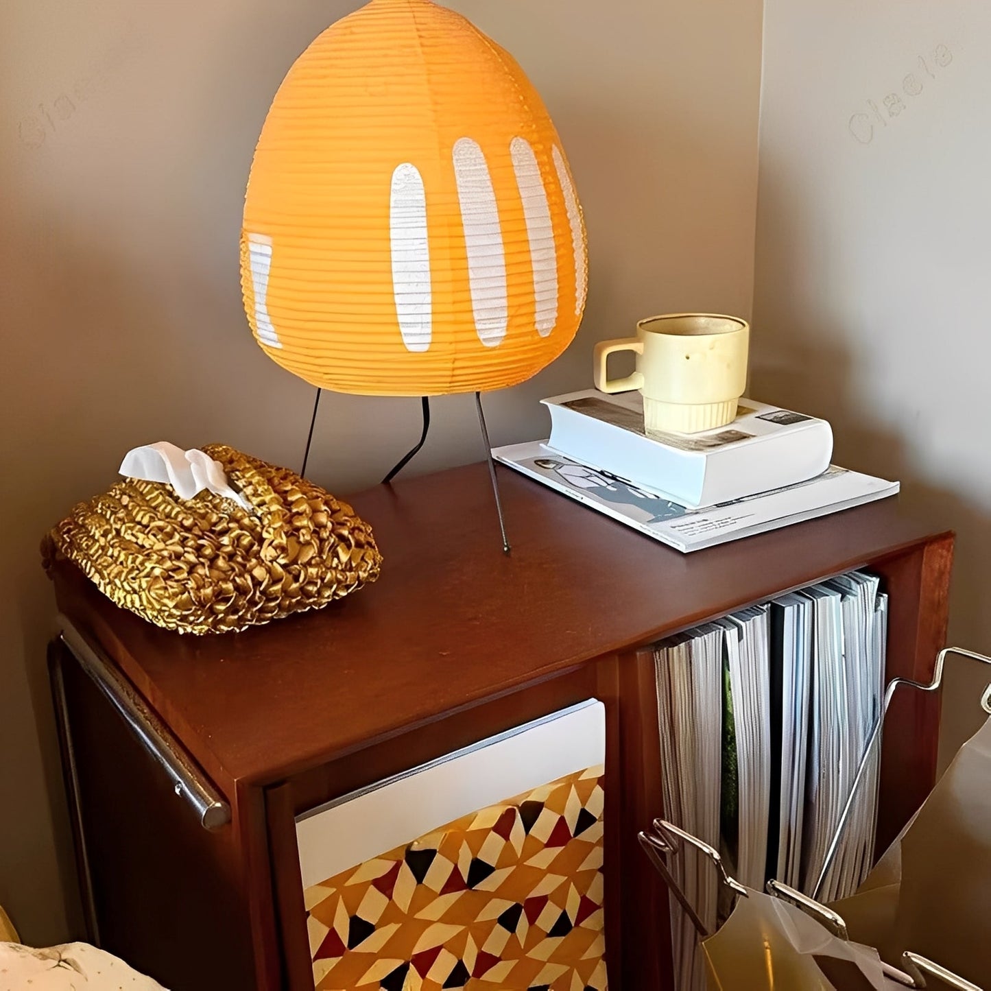 Xuan – Lampe de table en papier & lampe de sol