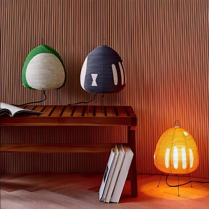 Xuan – Lampe de table en papier & lampe de sol