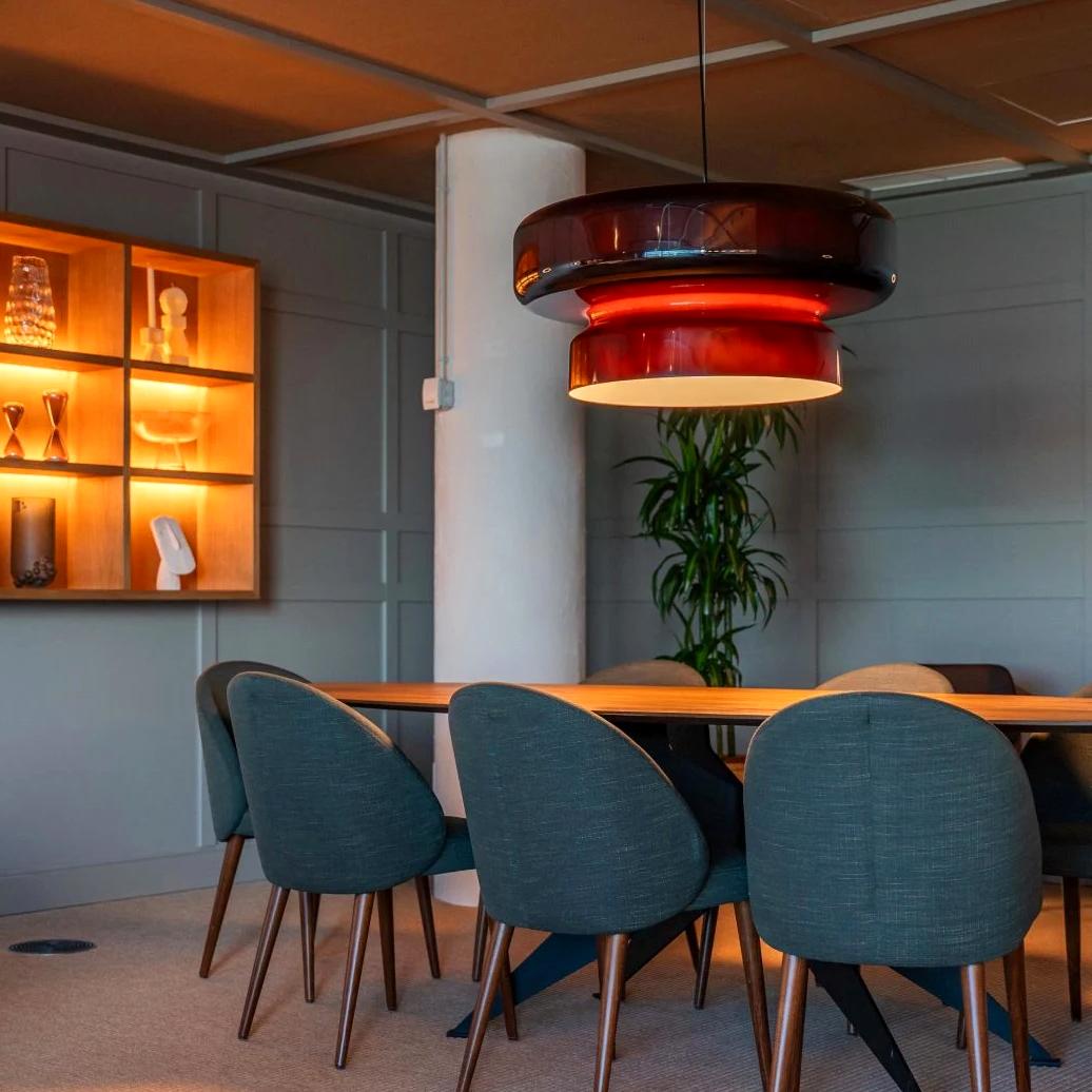 Selene – Suspension en verre moderne