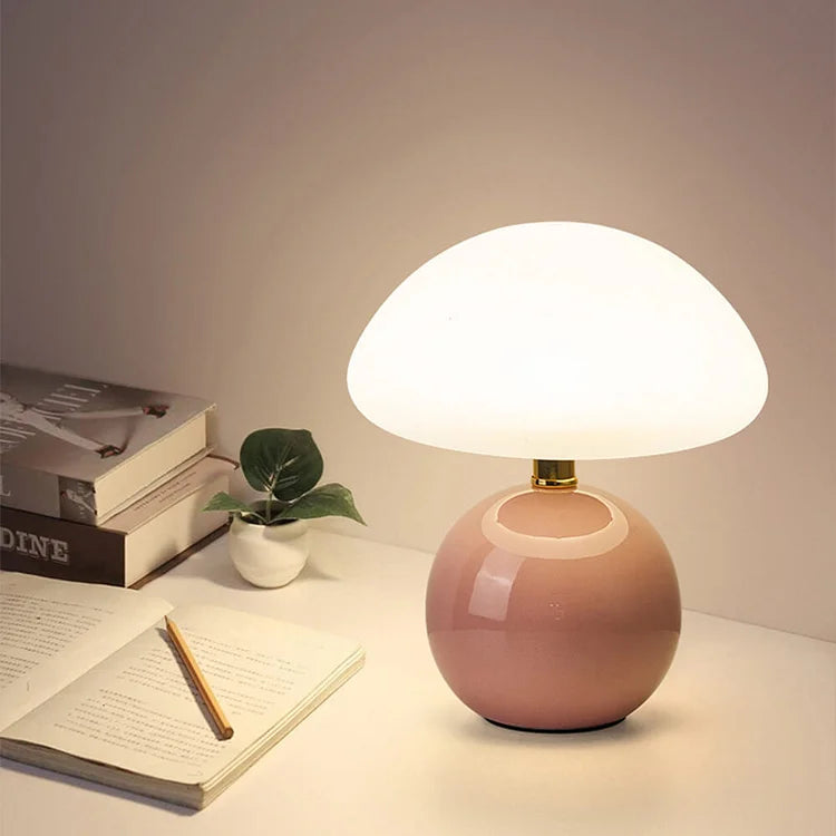 Signe – Lampe Champignon Crème Française