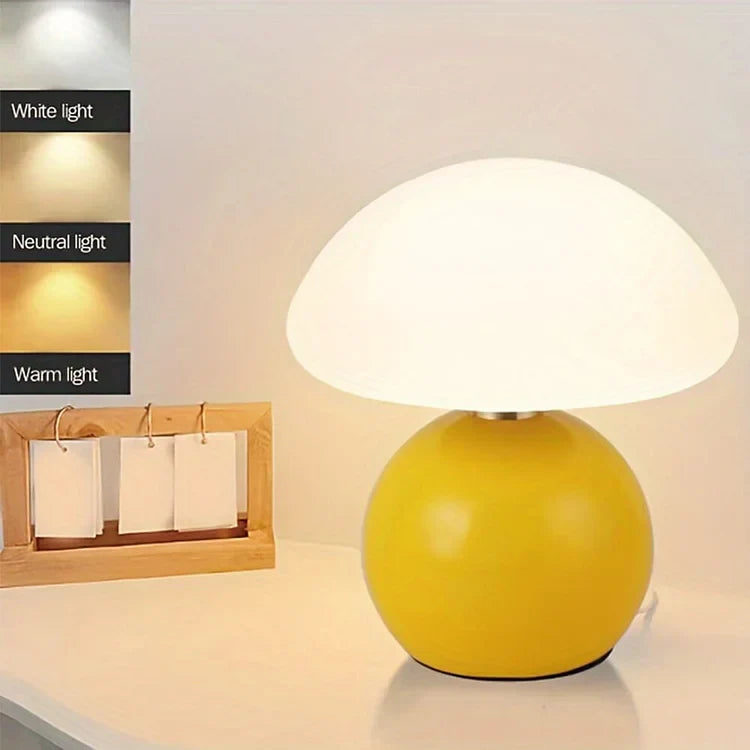 Signe – Lampe Champignon Crème Française