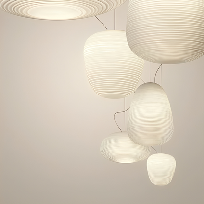 Elin – Lampe suspendue en verre nordique au design créatif