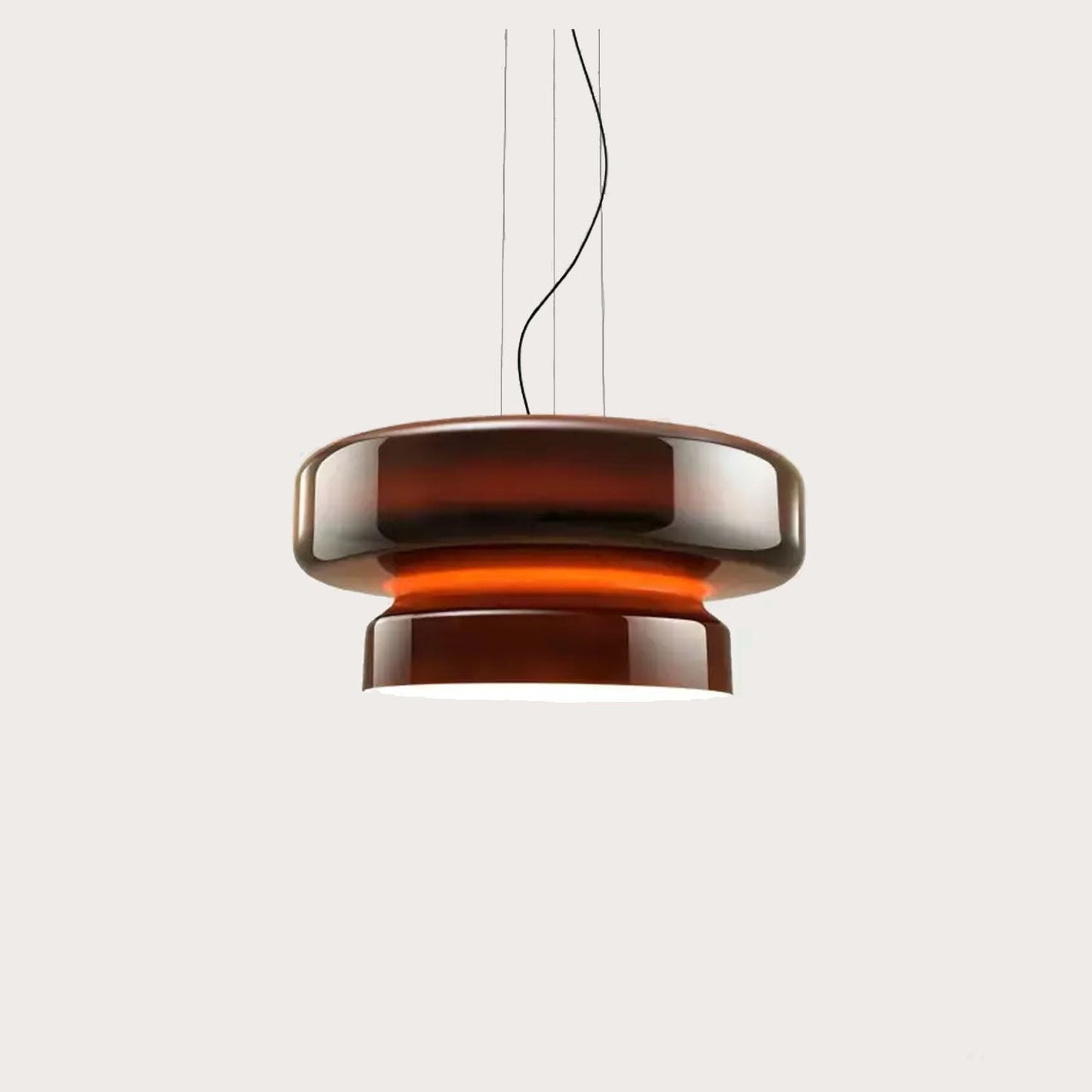 Selene – Suspension en verre moderne