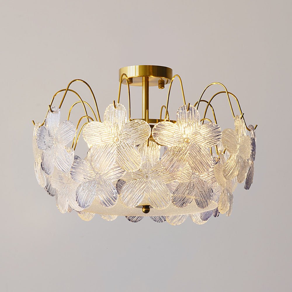 Yrsa – Lustre en Verre Vintage