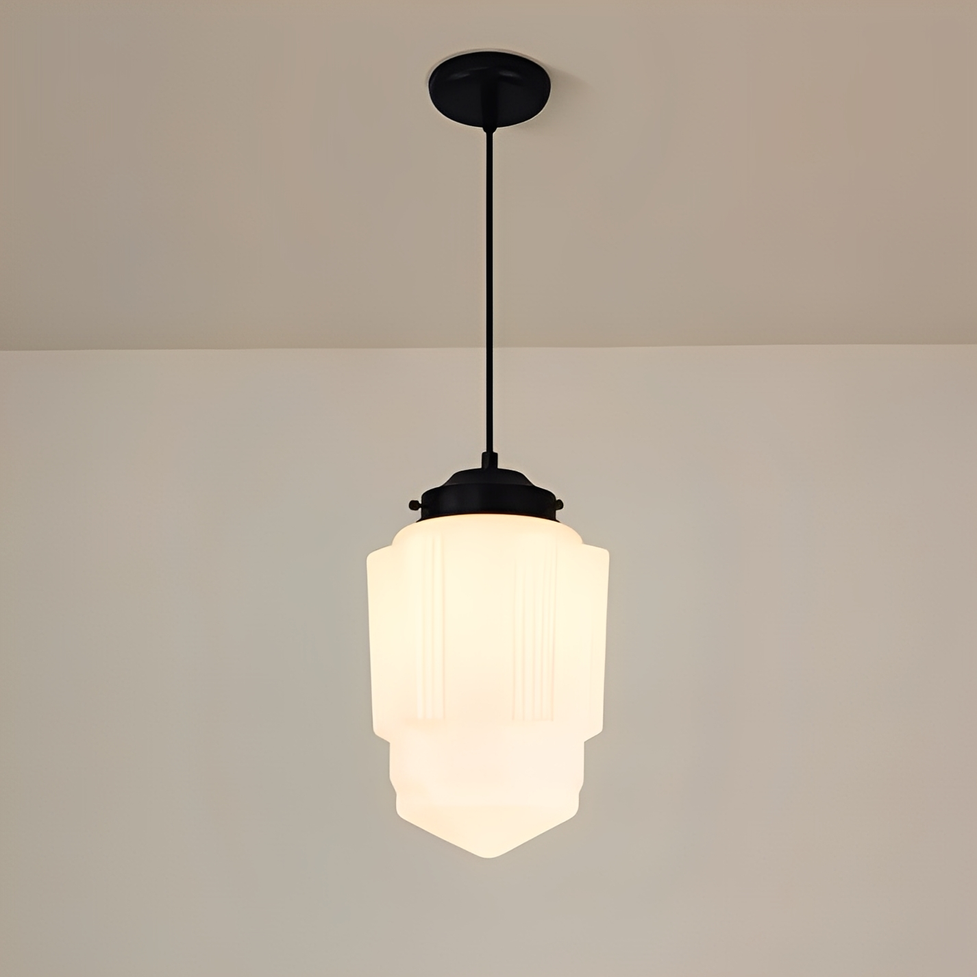 Arvida – Candelabro de Cristal Industrial Retro