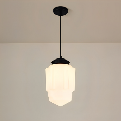 Arvida – Candelabro de Cristal Industrial Retro