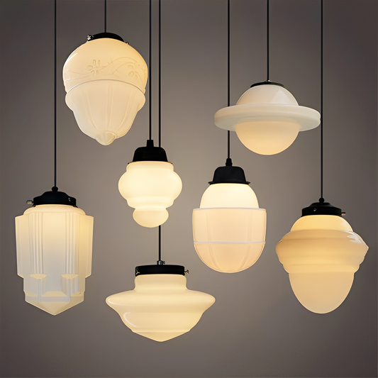 Arvida – Candelabro de Cristal Industrial Retro