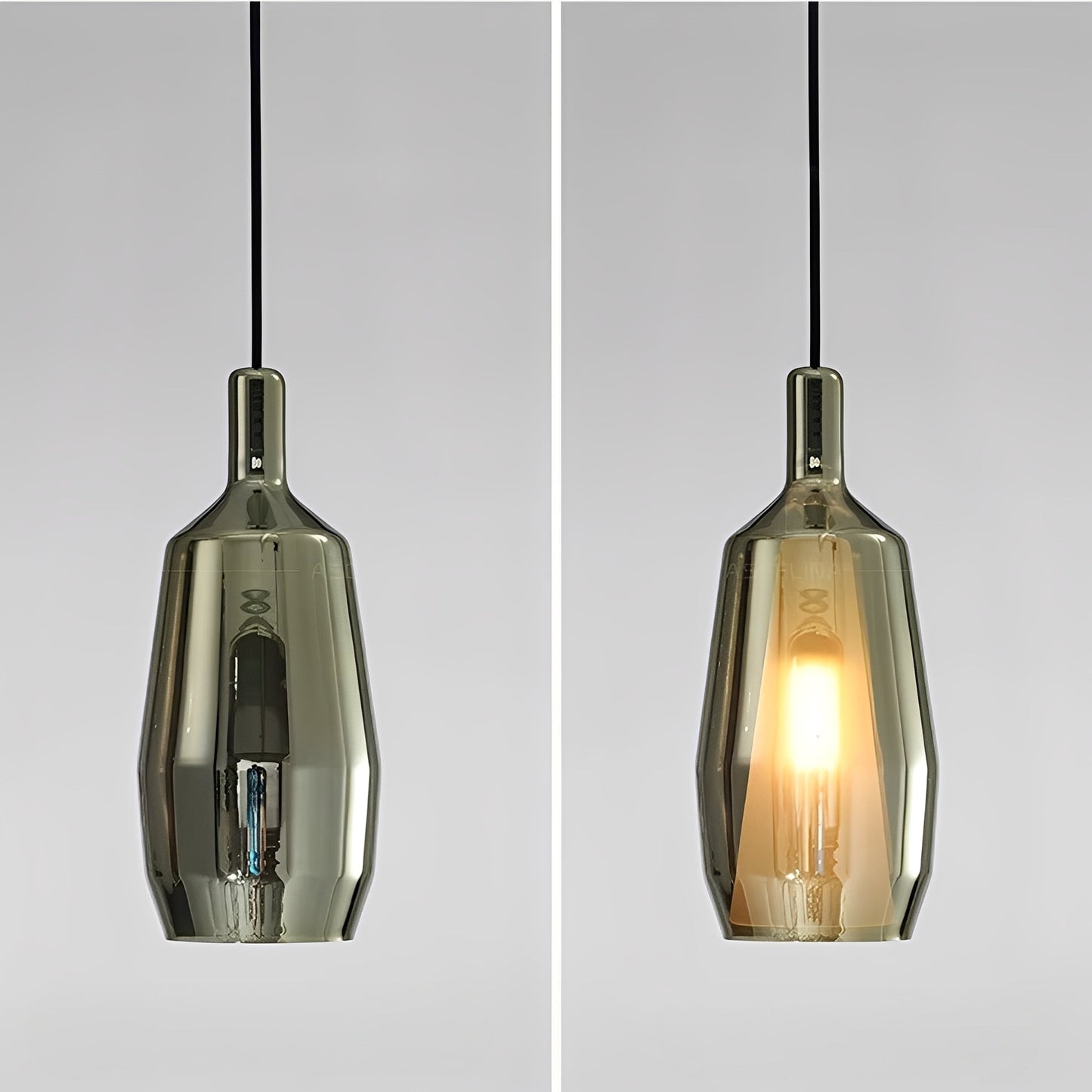 Althea – Suspension Moderne en Verre Multicolore