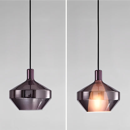 Althea – Suspension Moderne en Verre Multicolore