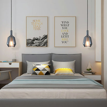 Althea – Suspension Moderne en Verre Multicolore