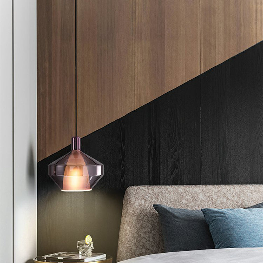 Althea – Suspension Moderne en Verre Multicolore