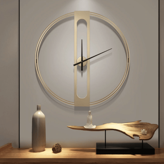 Jumz – Reloj de Pared Minimalista Dorado