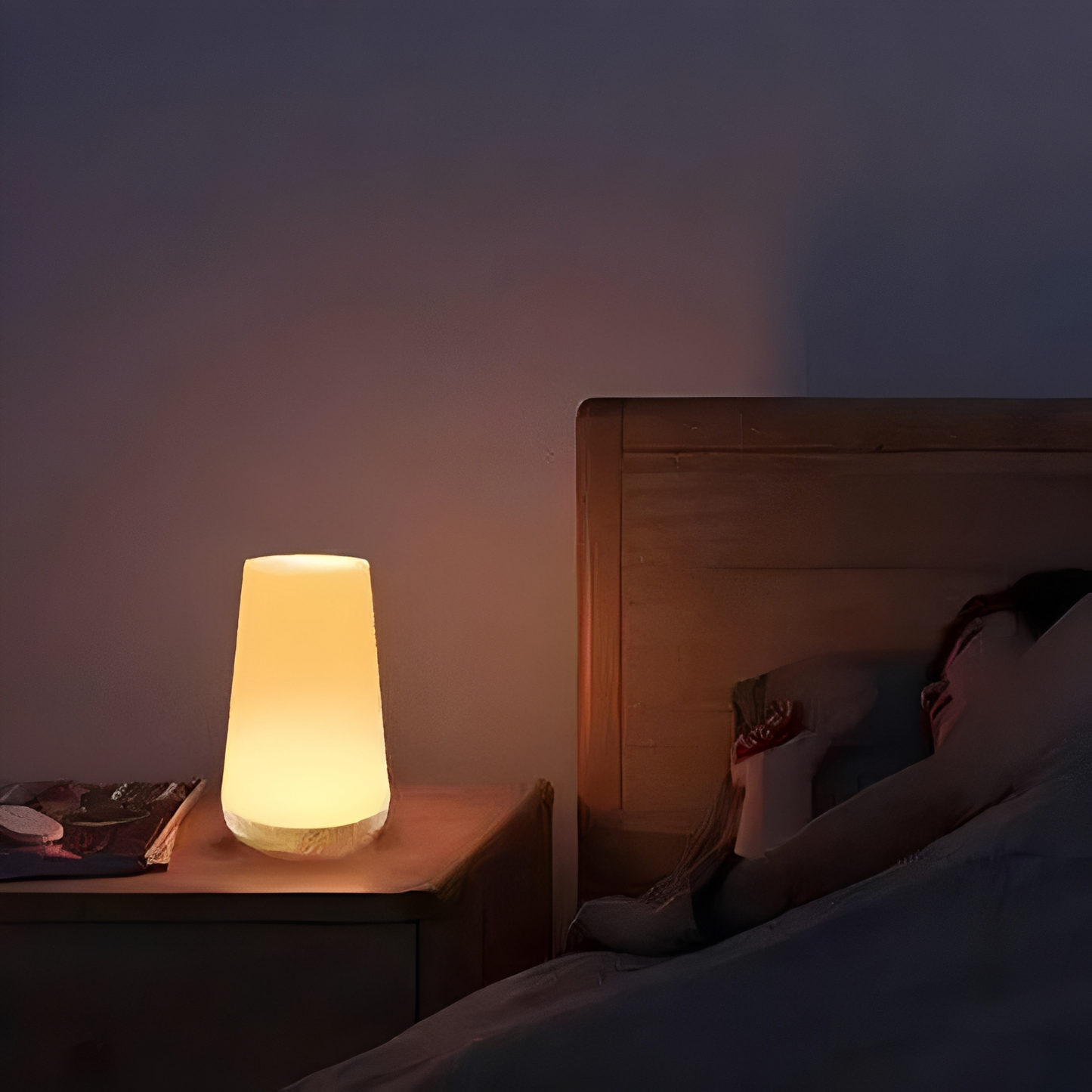 Nami – Lampe de table en bois