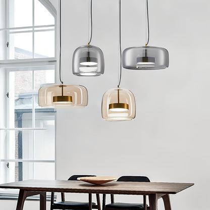 Mika – Suspension en verre moderne