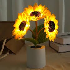 Solvyn – Lampe Tournesol Scintillante