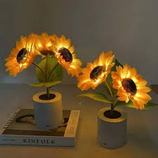 Solvyn – Lampe Tournesol Scintillante