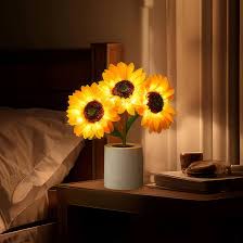 Solvyn – Lampe Tournesol Scintillante